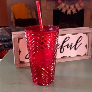 Holiday 2021 Tumbler Ruby Red 16oz